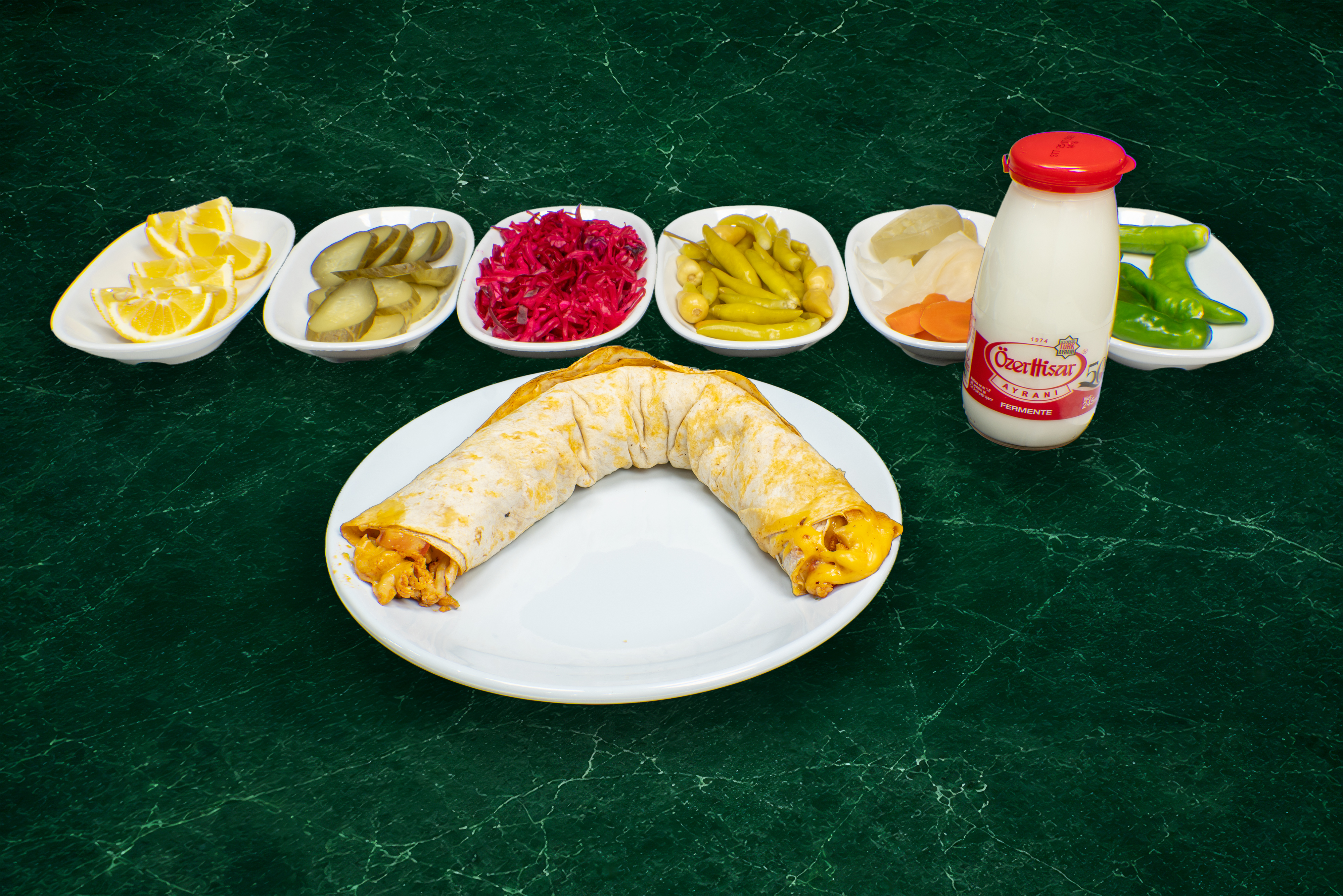 Cheddar Peynirli Tavuk Tantuni Dürüm